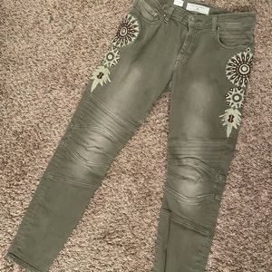 Miss Me Vintage Size 29 Moto Skinny Jeans